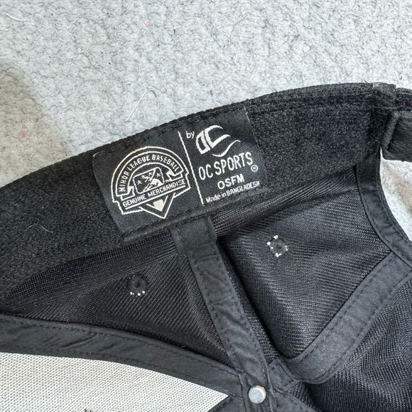 Aberdeen IronBirds Hat Cap Strap Back Adjustable Black OC Sports MiLB Orioles MD - Picture 7 of 8